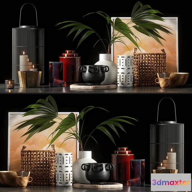 1598240 - decoration - Decorative set 075 3D Max