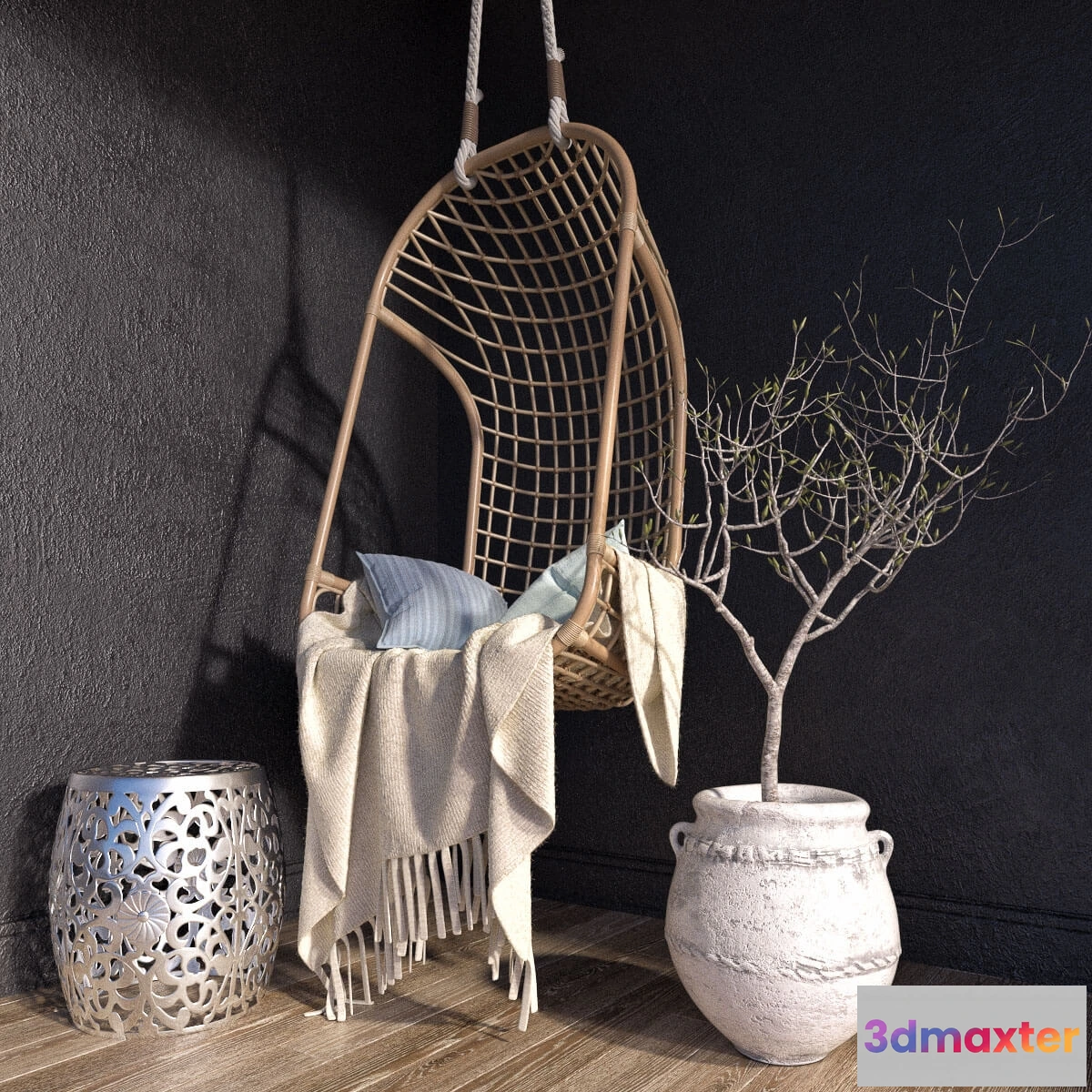 1598242 - decoration - Garden composition 4 3D Max