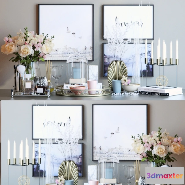 1598252 - decoration - Decorative set of 317 3D Max