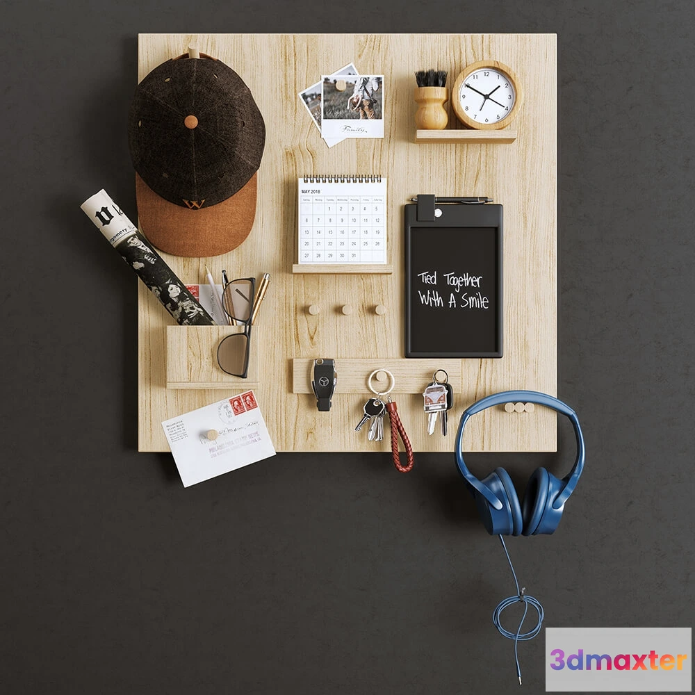 1598254 - decoration - Everboards 01 3D Max