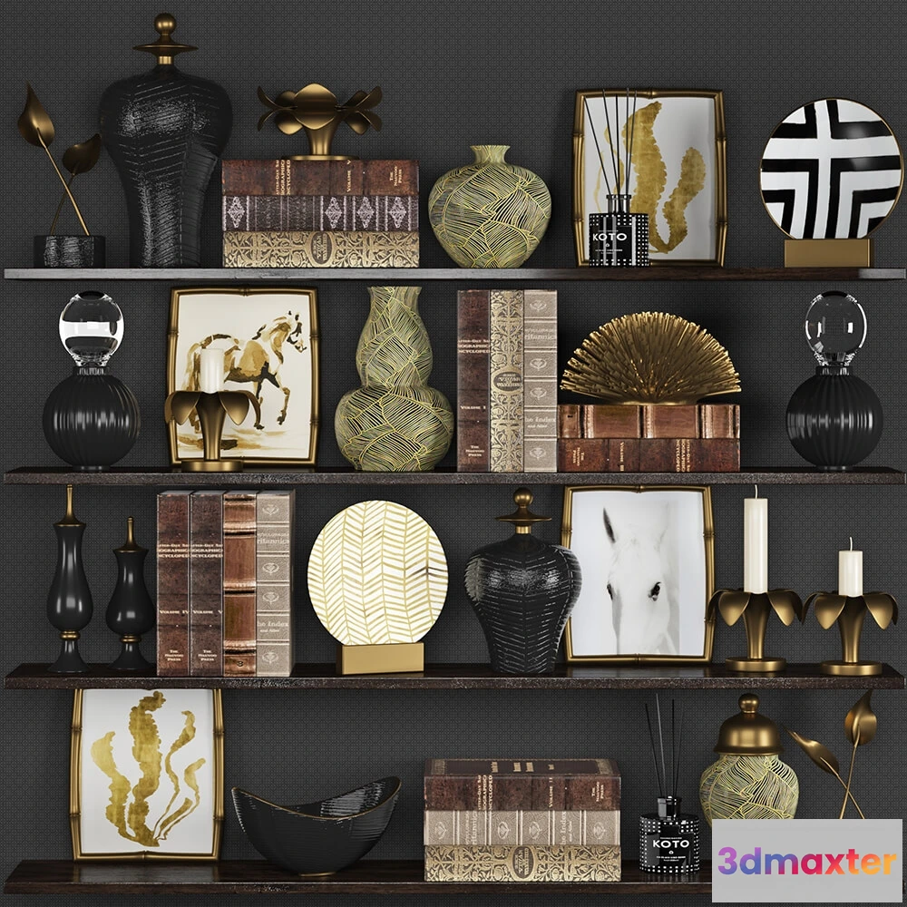 1598256 - decoration - Decoration set 52 3D Max