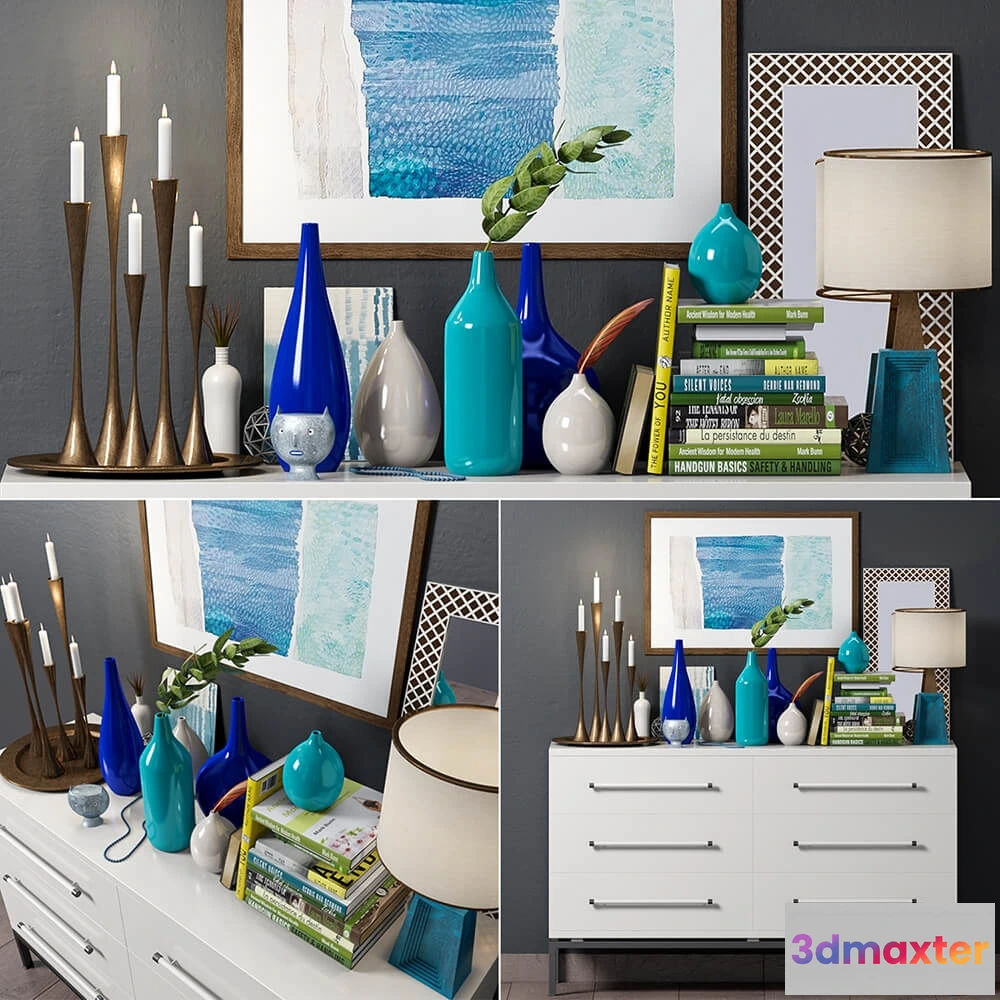 1598262 - decoration - Decorative set - 5 3D Max