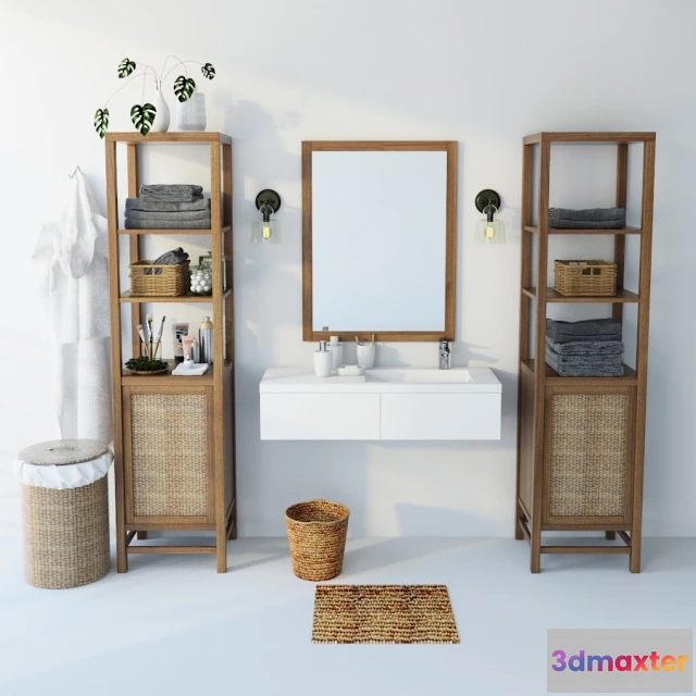 1598310 - decoration - Bathroom set 17 3D Max