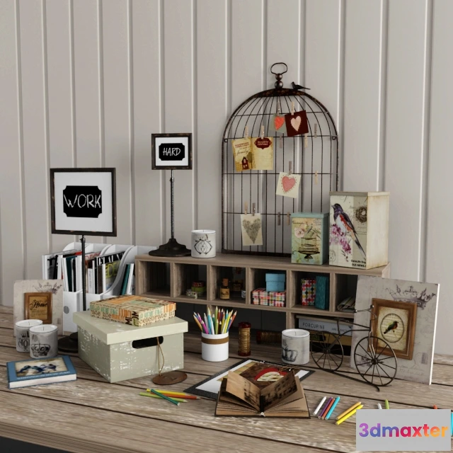 1598322 - decoration - Decorative set 269 3D Max