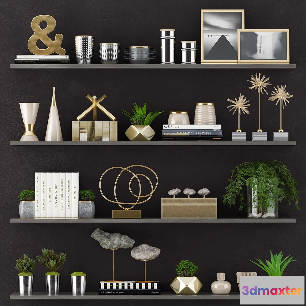 1598328 - decoration - Decoration Set 34 3D Max