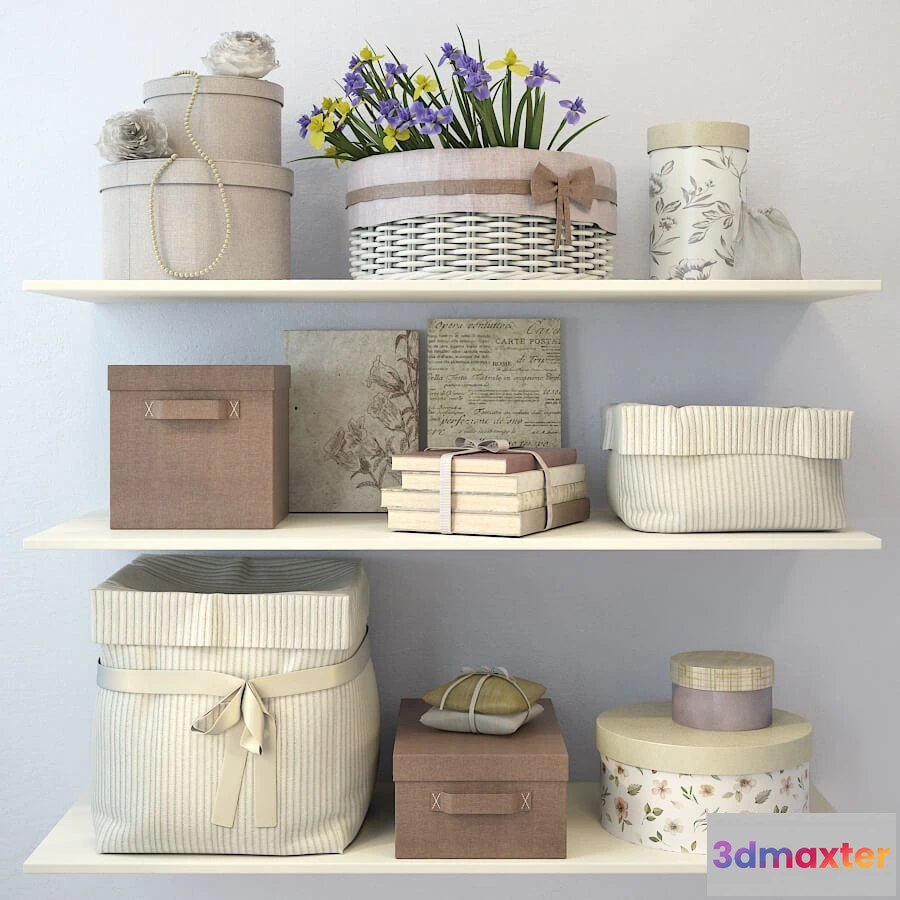 1598374 - decoration - Decor beige color 3D Max