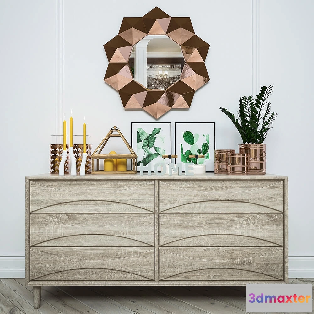 1598380 - decoration - Decorative set 137 3D Max