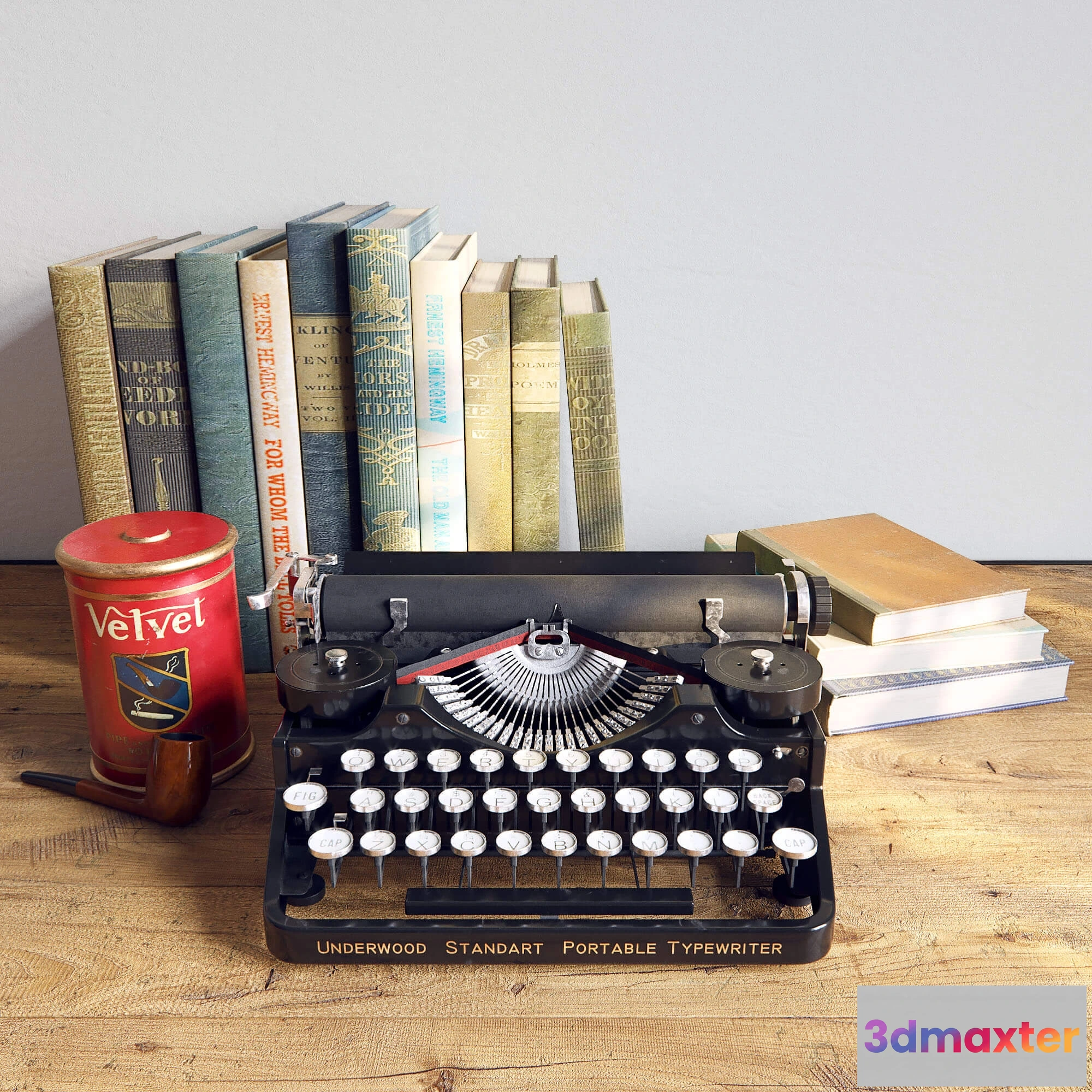 1598416 - decoration - Decorative set Underwood 3D Max