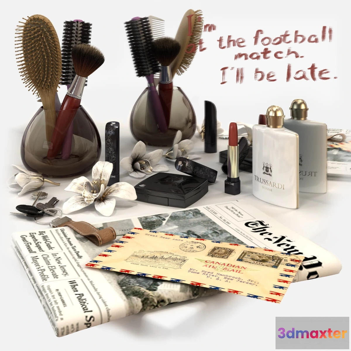 1598418 - decoration - Decorative set 417 3D Max