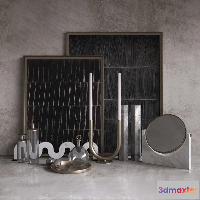 1598422 - decoration - Decorative set 66 3D Max