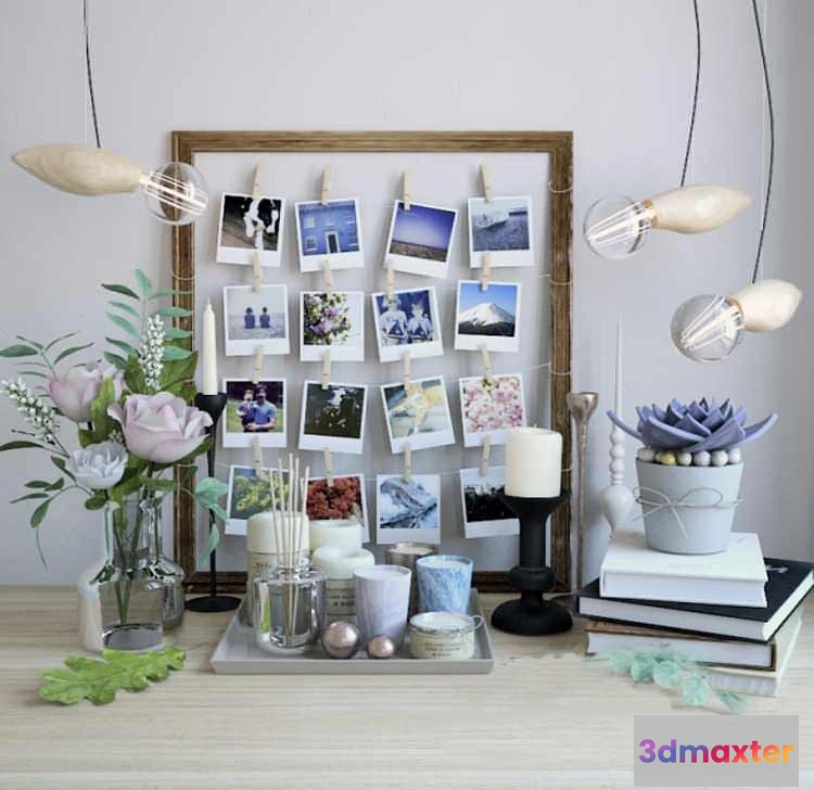 1598432 - decoration - Decorative set 463 3D Max