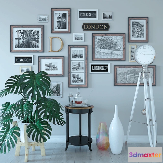 1598442 - decoration - Decorative set 03 3D Max