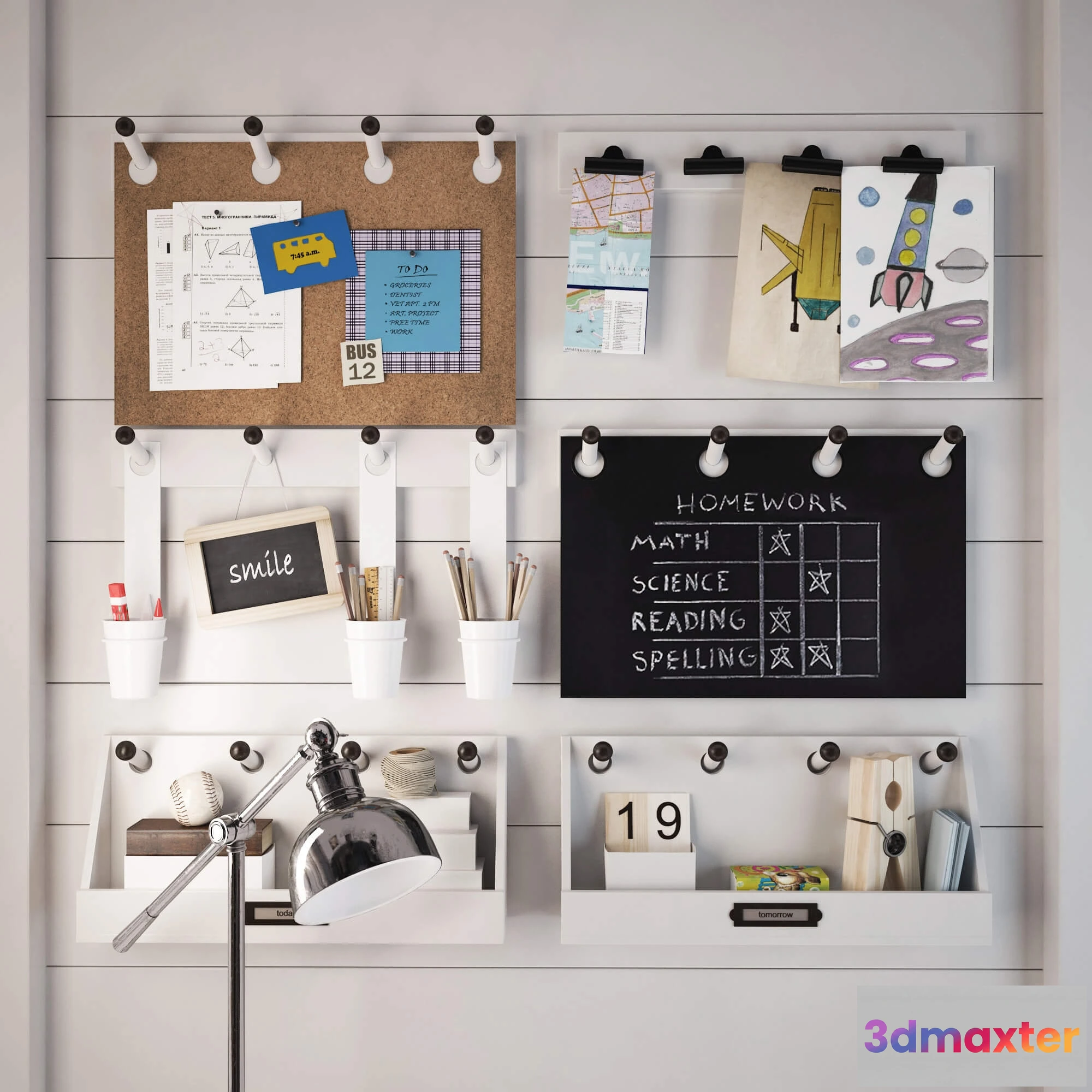 1598464 - decoration - Decorative Set 42 3D Max