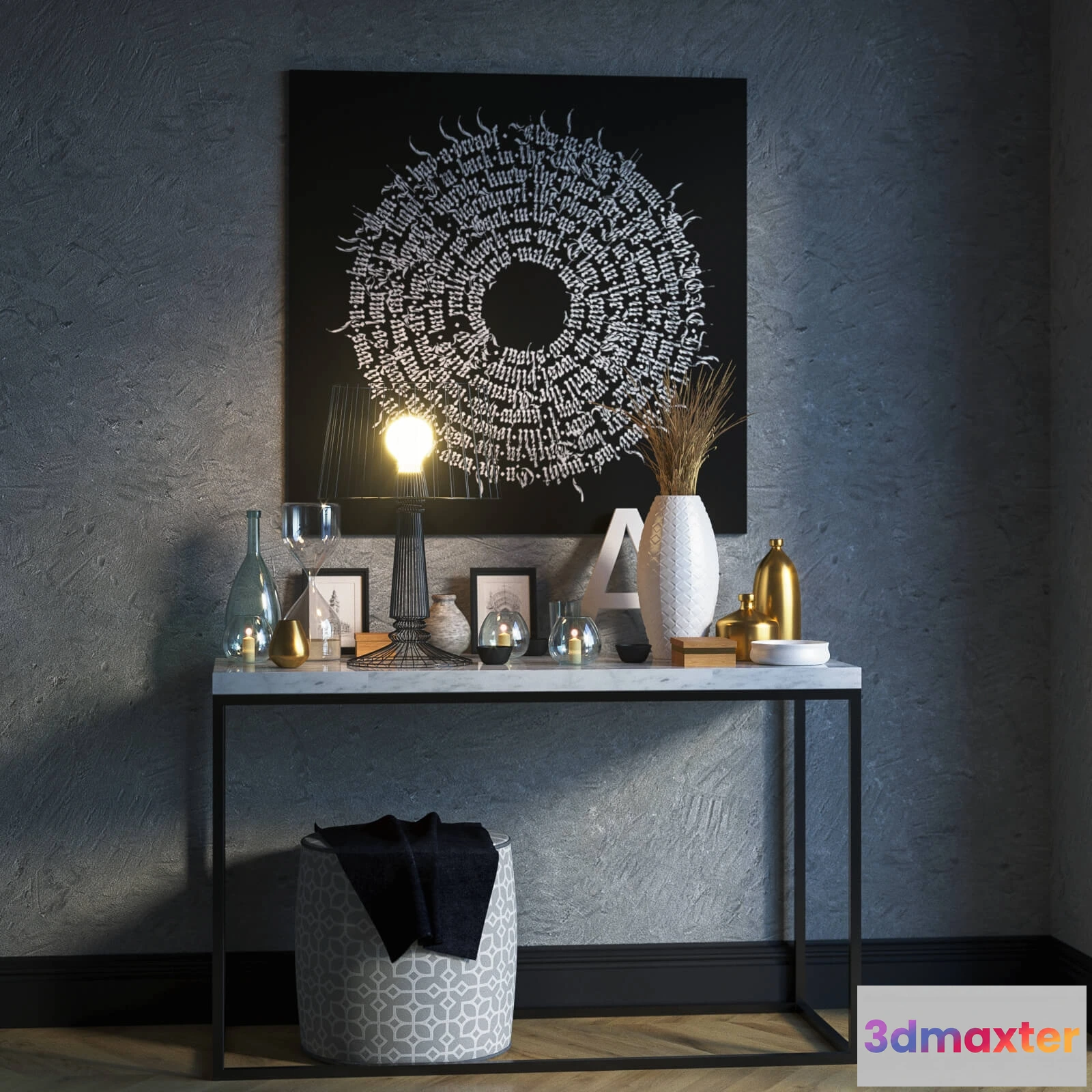 1598466 - decoration - Decorative Set 53 3D Max