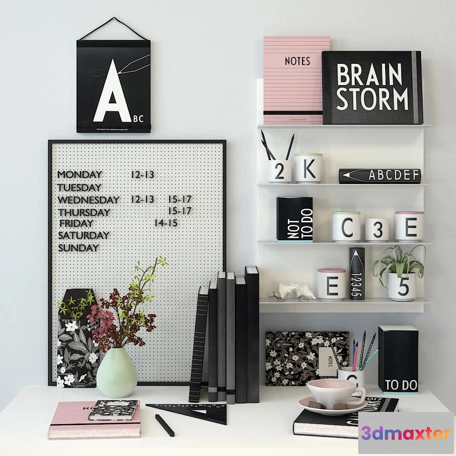 1598470 - decoration - Decorative Set 7 9 3D Max