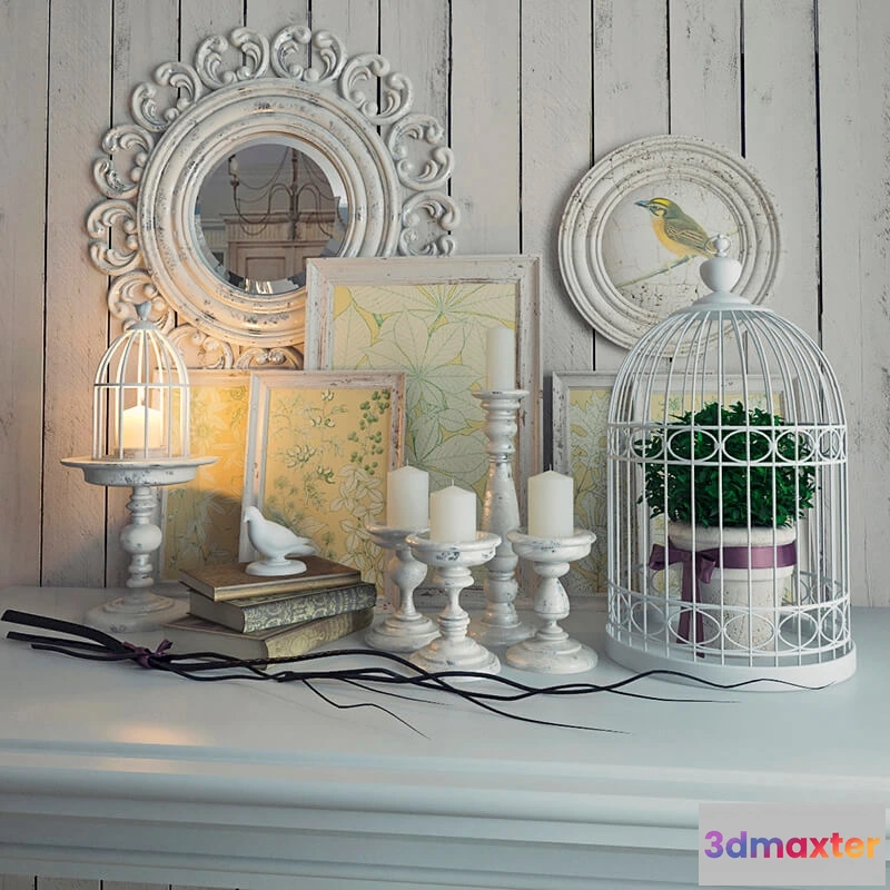 1598488 - decoration - Provence Decor set 3D Max