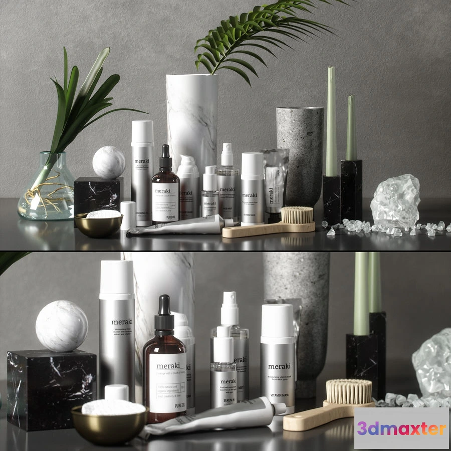 1598508 - decoration - bathroom set02 3D Max