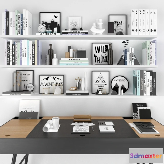 1598514 - decoration - Decor set 59 3D Max