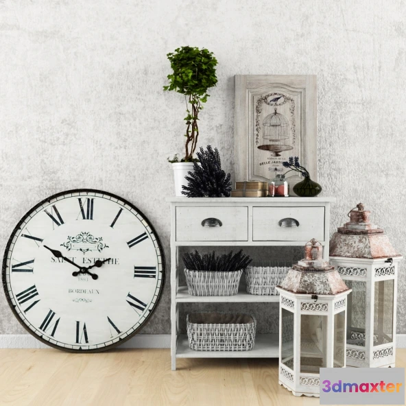 1598520 - decoration - Provence set 4 3D Max