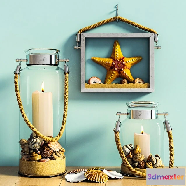 1598574 - decoration - Sea set 6 3D Max