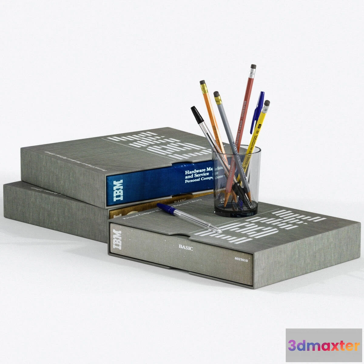 1598584 - decoration - Pencils and pens 3D Max