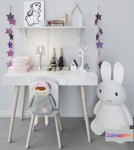 1598660 - decoration - Decorative Set 251 3D Max