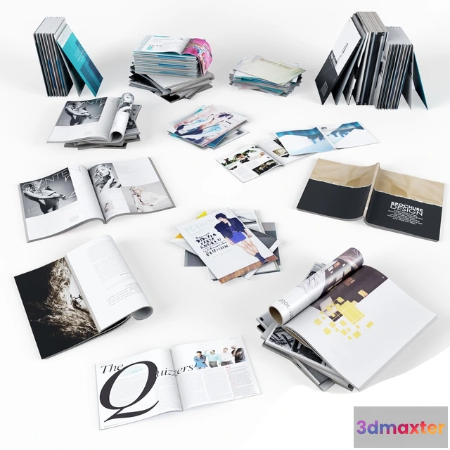 1598662 - decoration - Journals Set 3D Max