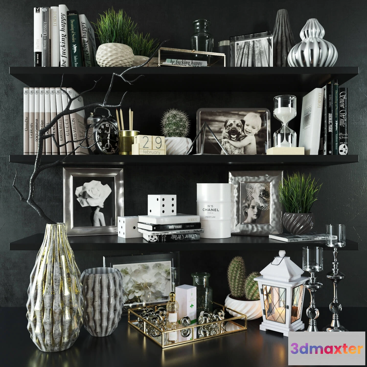 1598686 - decoration - Decor Set 4 3D Max