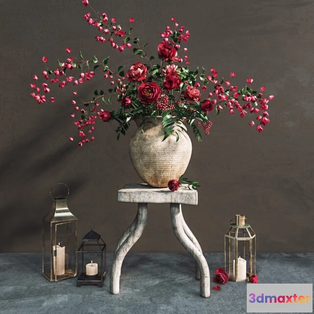 1598692 - decoration - Rustic decor set 9 3D Max