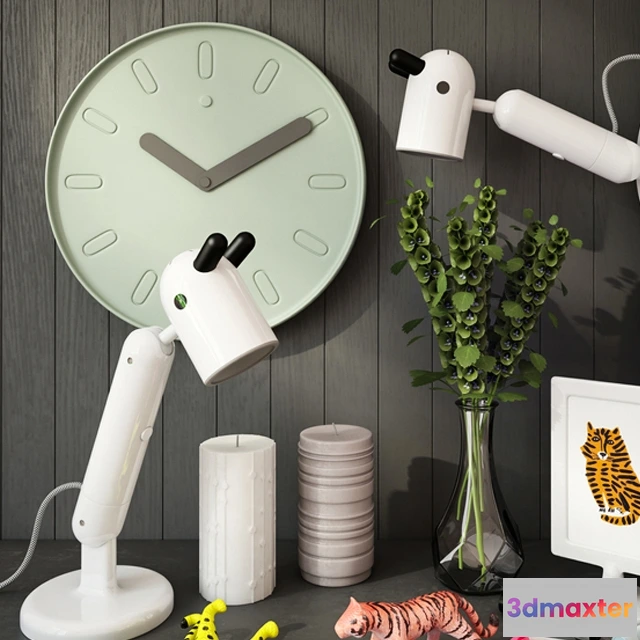 1598714 - decoration - Ikea decoration set 2 3D Max