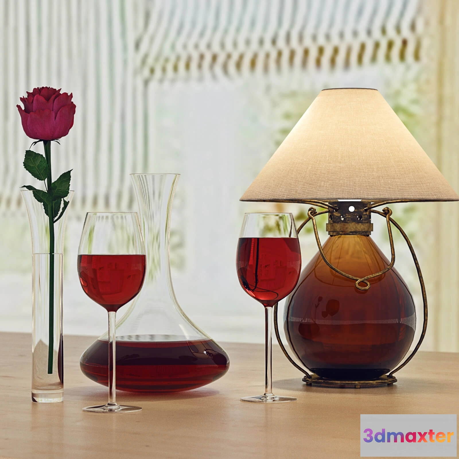 1598726 - decoration - Decor set- Romantic 3D Max