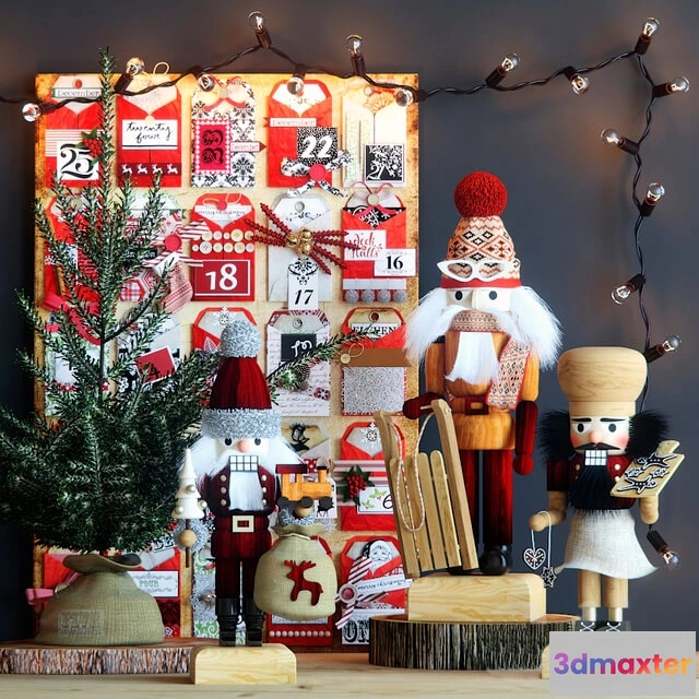 1598758 - decoration - Decorative Set 0001 3D Max