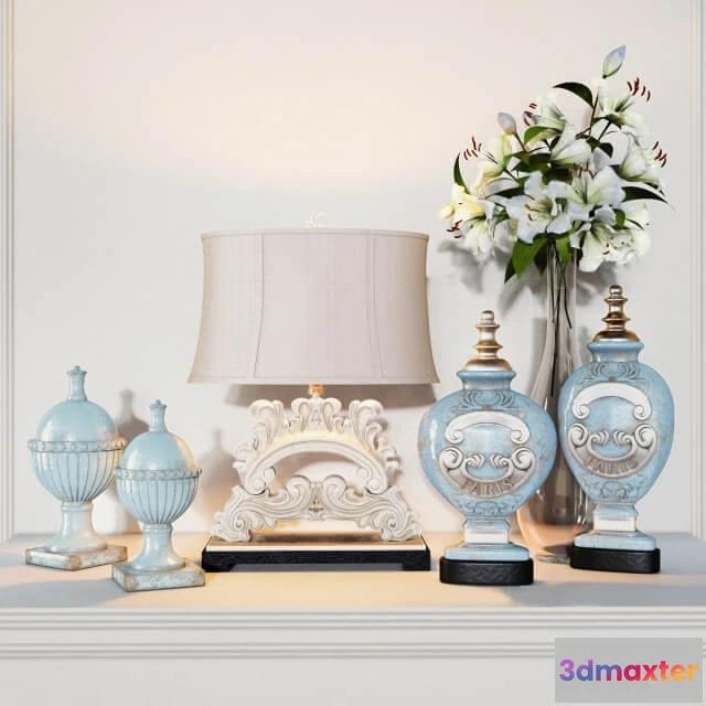 1598784 - decoration - Uttermost Decor Set 01 3D Max