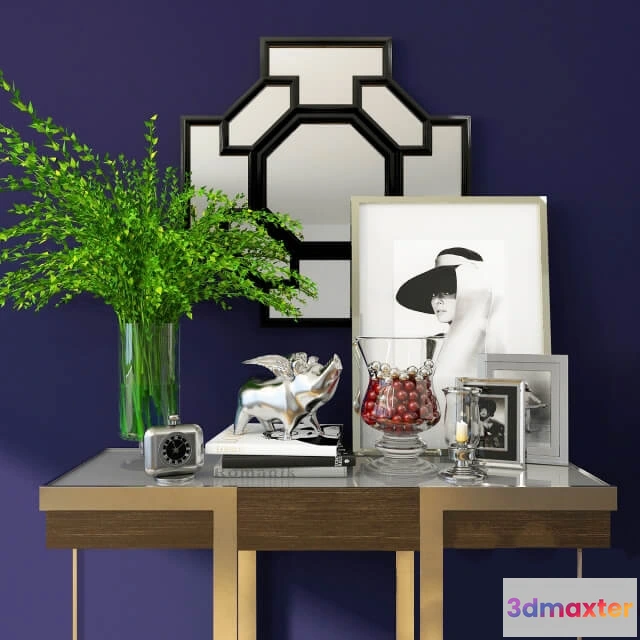 1598786 - decoration - Decorative set Eichholtz 3D Max