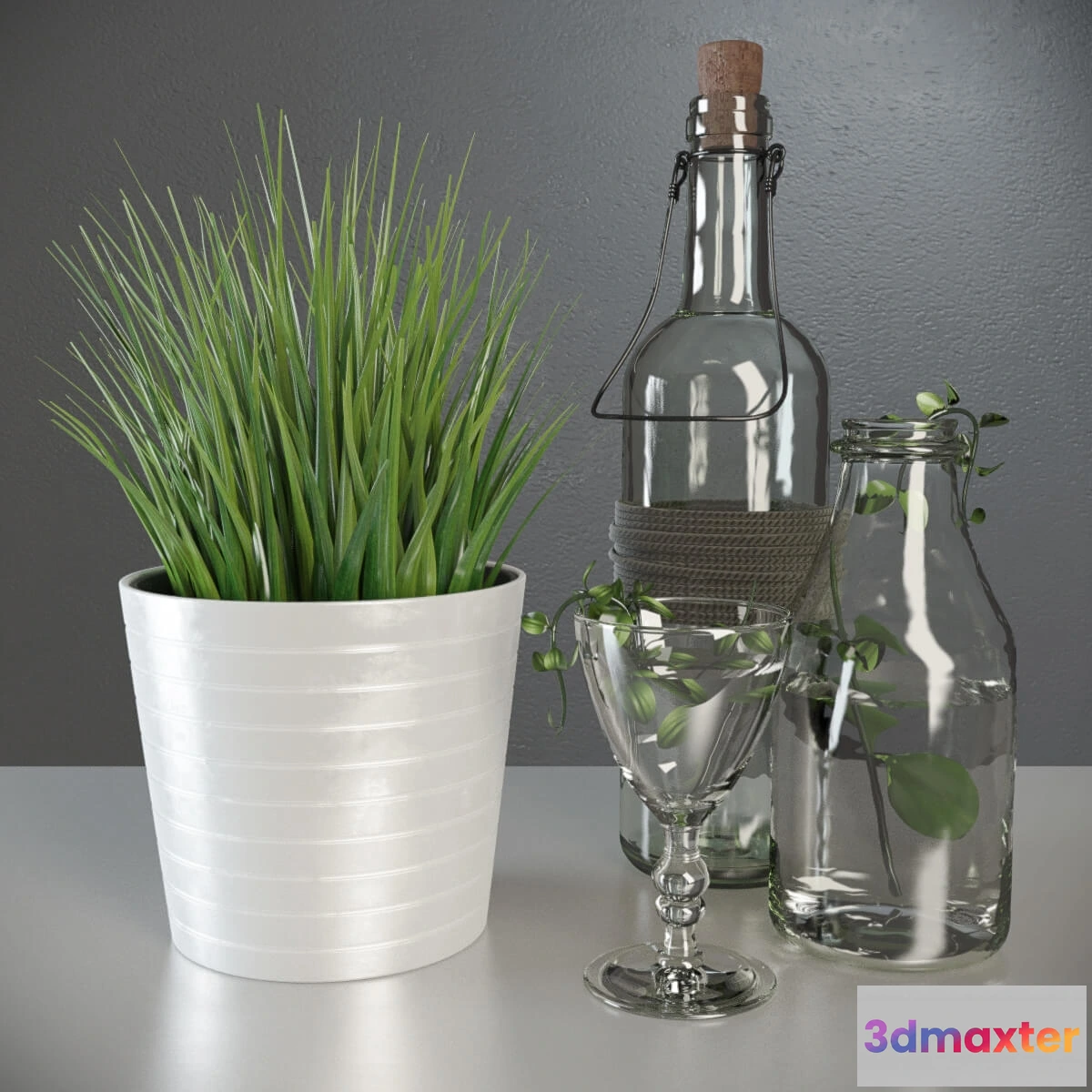 1598794 - decoration - Decorative set_001 3D Max