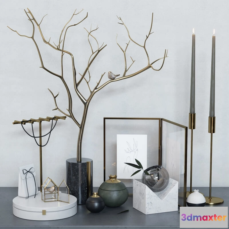 1598806 - decoration - Decorative set С1 3D Max