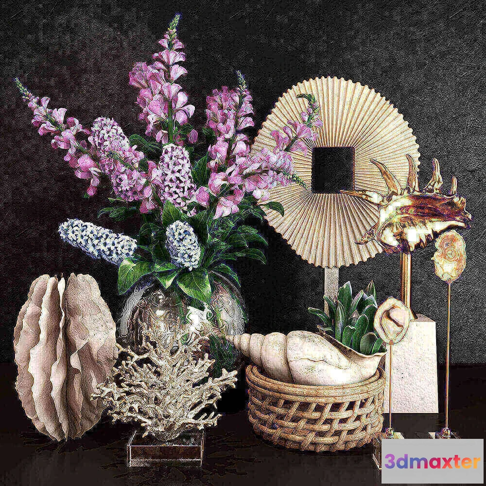 1598816 - decoration - Decorative set 025 3D Max