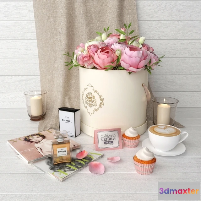 1598834 - decoration - Decorative set 007 3D Max