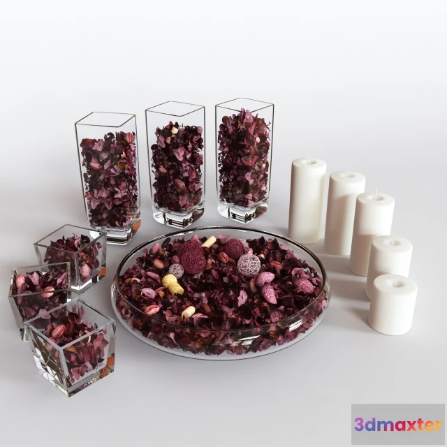 1598836 - decoration - Decorative set DoFa IKEA 2 3D Max