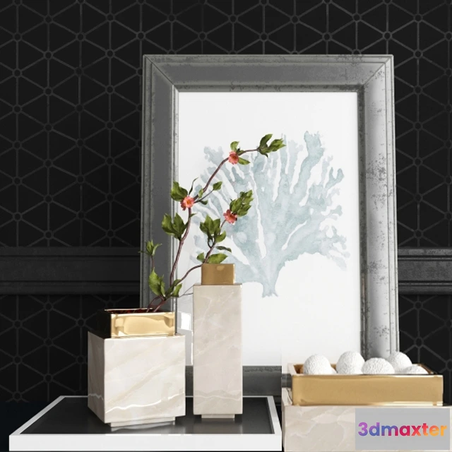 1598838 - decoration - Decorative set 005 3D Max