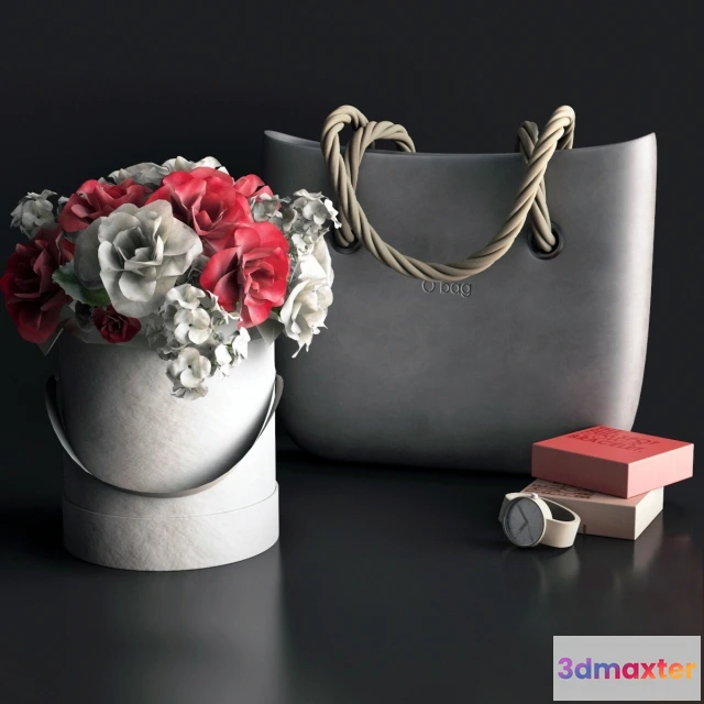 1598842 - decoration - Decorative set O Bag 3D Max