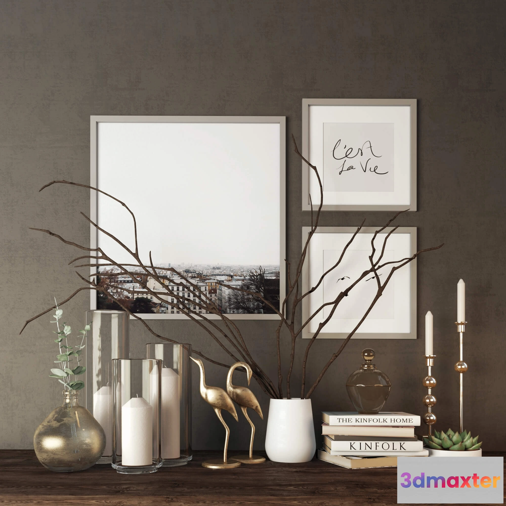 1598870 - decoration - Decorative set   6955 3D Max