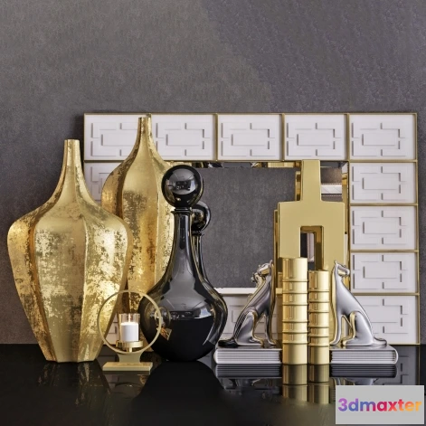 1598882 - decoration - Decorative set 124 3D Max