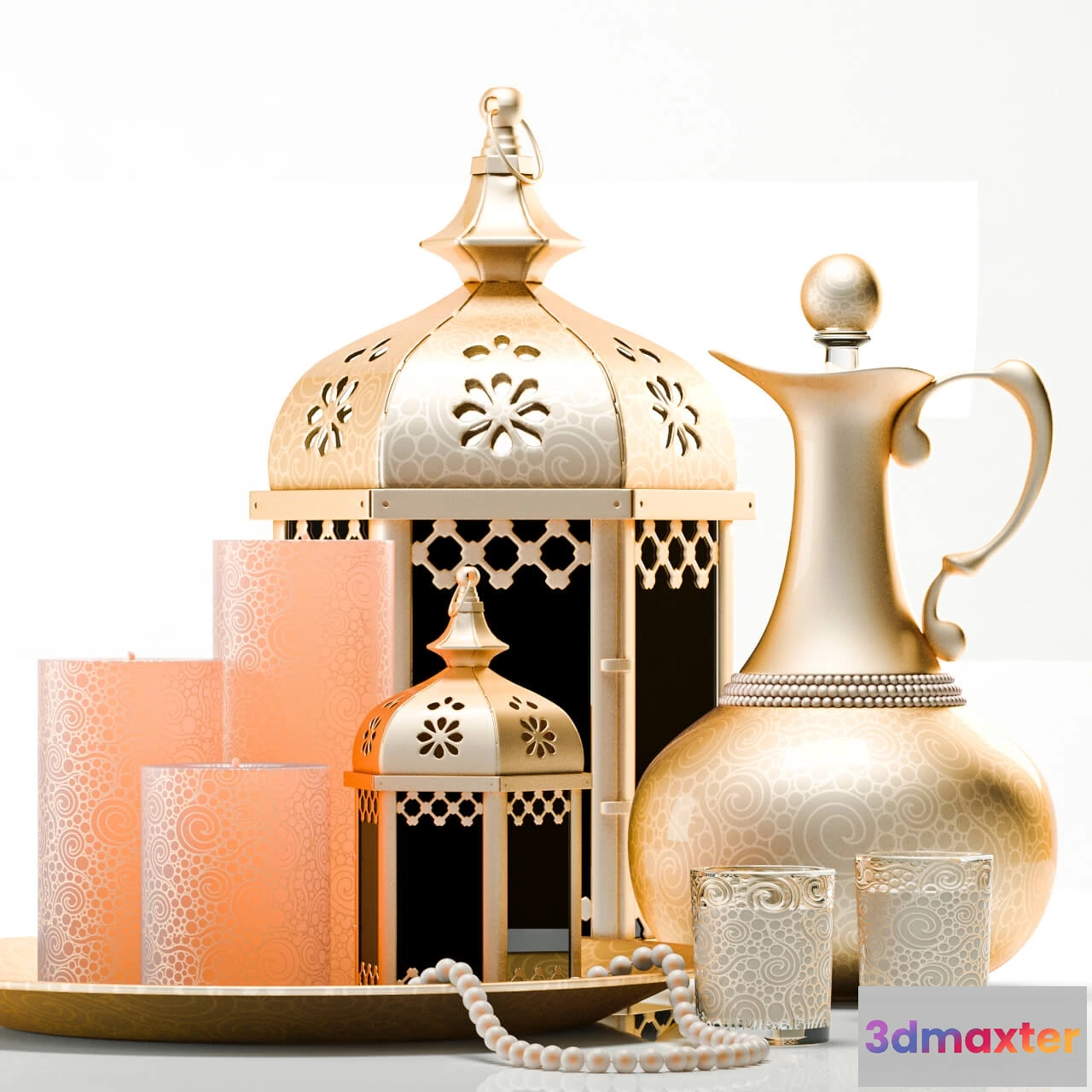 1598930 - decoration - Decorative set 055 3D Max