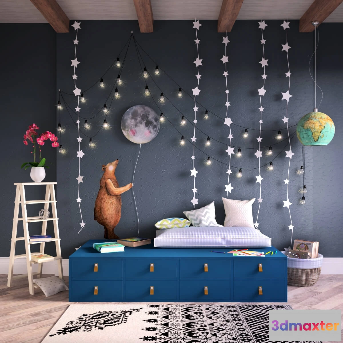 1598932 - decoration - Decorative set for baby 8 3D Max