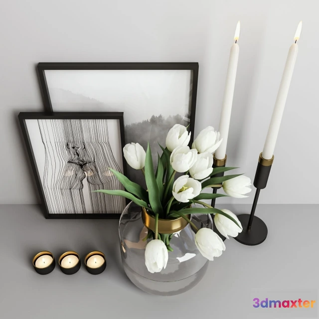 1598970 - decoration - Decorative set 3D Max