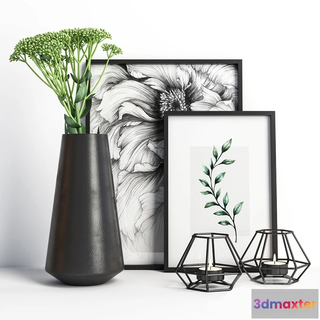 1598986 - decoration - Decorative set 3D Max