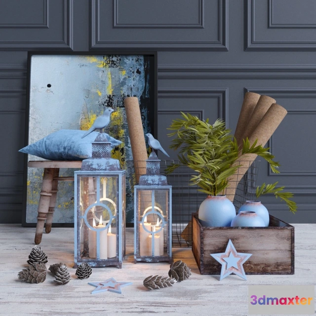 1598996 - decoration - Decorative set 3D Max