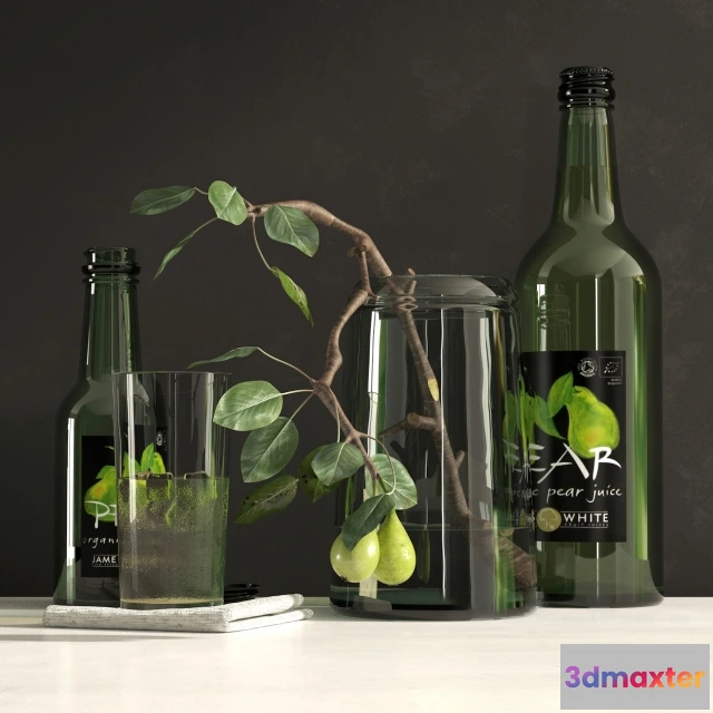 1599042 - decoration - decor with pear 3D Max