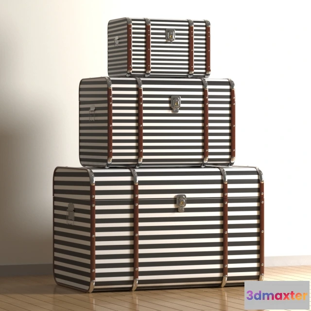 1599056 - decoration - Chest Maritim 3D Max